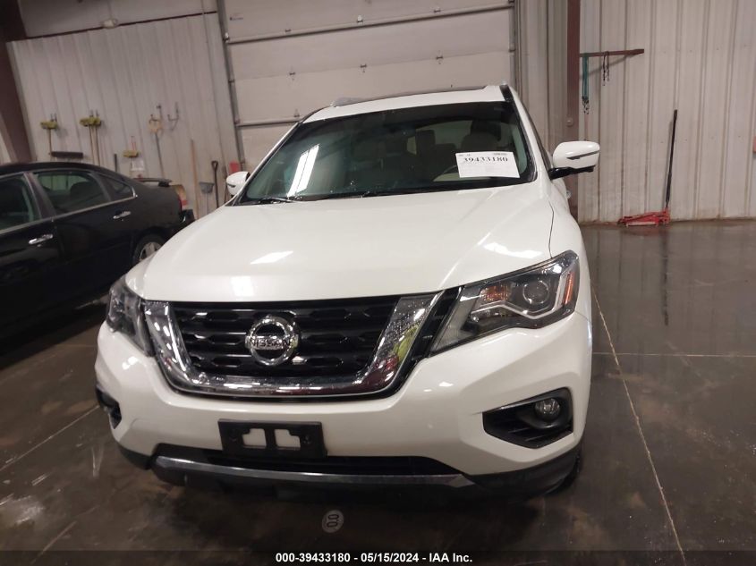 2018 Nissan Pathfinder Sl VIN: 5N1DR2MMXJC604683 Lot: 39433180