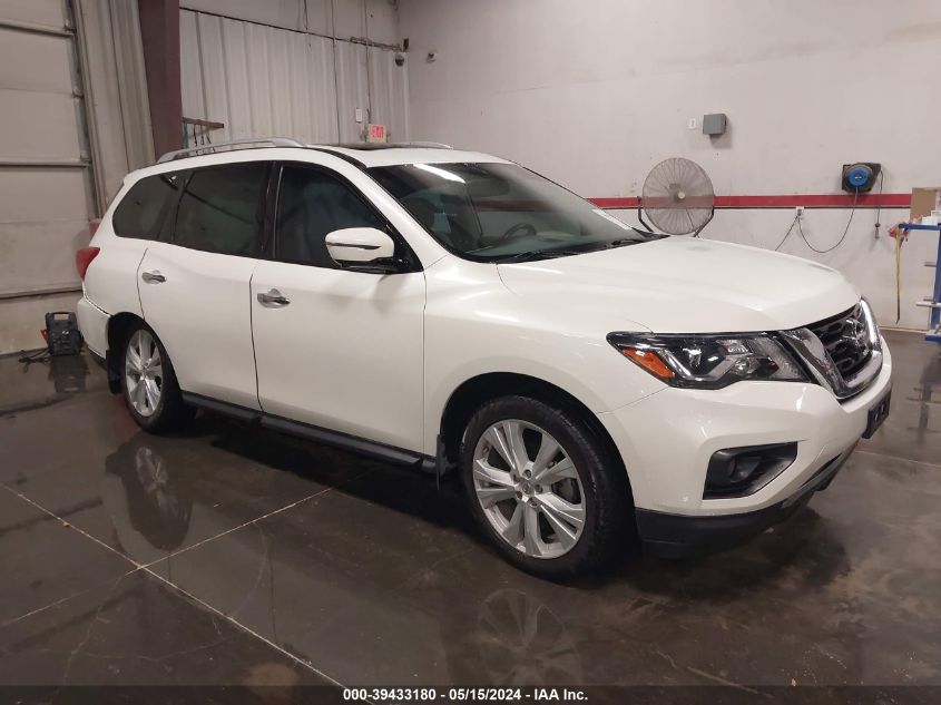 2018 Nissan Pathfinder Sl VIN: 5N1DR2MMXJC604683 Lot: 39433180