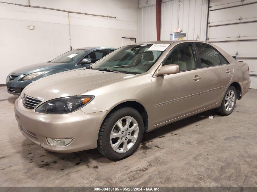 2005 Toyota Camry Xle VIN: 4T1BE30K65U081109 Lot: 39433185