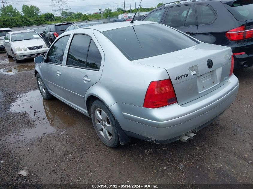 2003 Volkswagen Jetta Gls 1.8T VIN: 3VWSE69M73M137731 Lot: 39433192