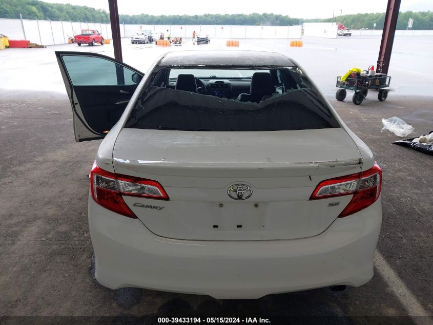 2013 Toyota Camry Se VIN: 4T1BF1FK3DU662056 Lot: 39433194