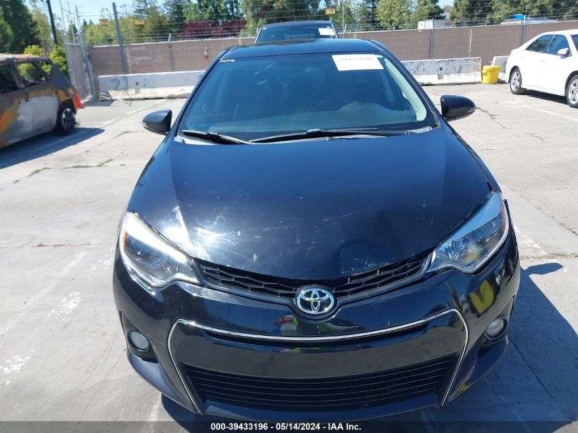 2016 Toyota Corolla S Plus VIN: 2T1BURHE7GC640028 Lot: 39433196