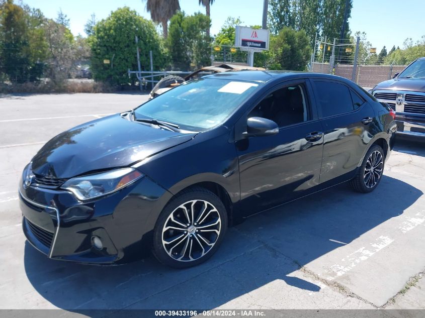 2016 Toyota Corolla S Plus VIN: 2T1BURHE7GC640028 Lot: 39433196