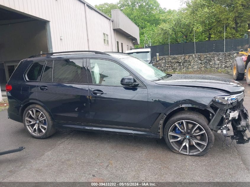 2021 BMW X7 M50I VIN: 5UXCX6C06M9G13900 Lot: 39433202