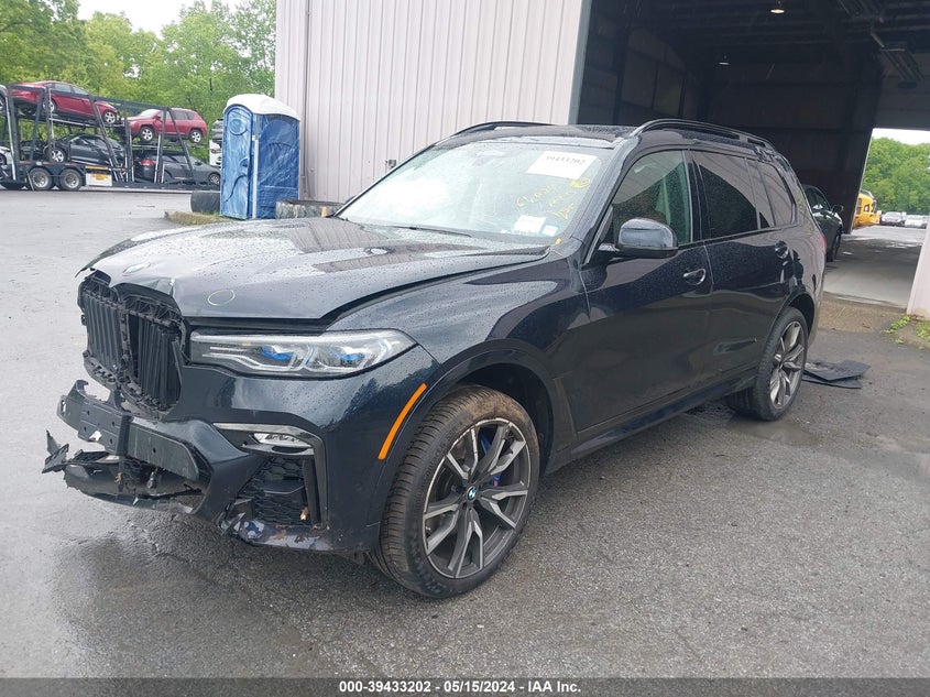2021 BMW X7 M50I VIN: 5UXCX6C06M9G13900 Lot: 39433202