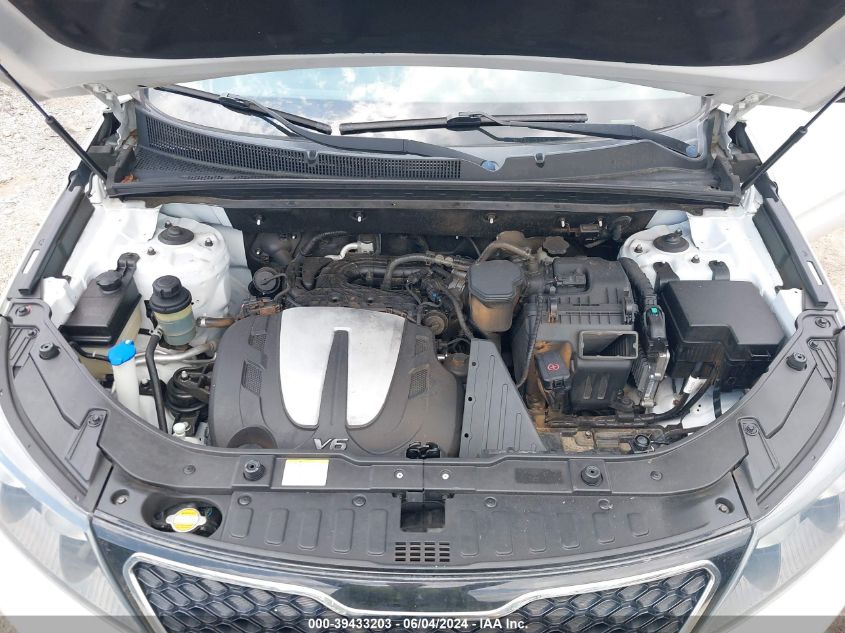 2012 Kia Sorento Sx V6 VIN: 5XYKW4A27CG276477 Lot: 39433203