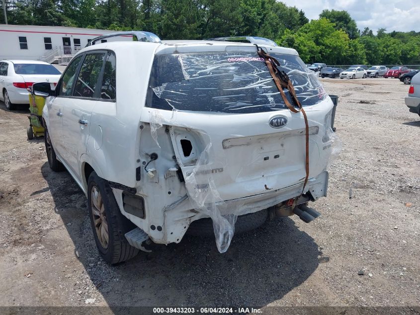 2012 Kia Sorento Sx V6 VIN: 5XYKW4A27CG276477 Lot: 39433203