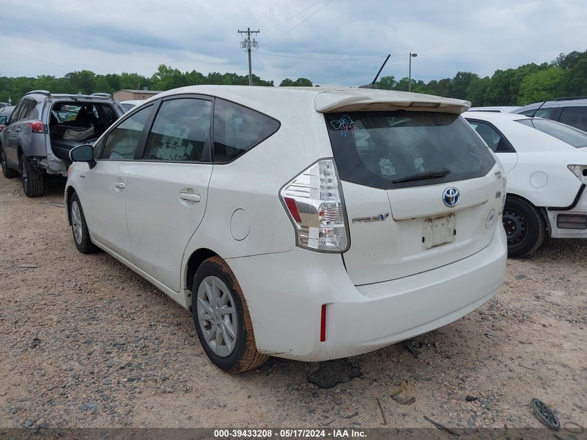 2012 Toyota Prius V Three VIN: JTDZN3EU6C3073334 Lot: 39433208