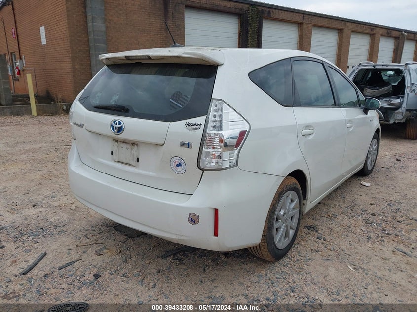 2012 Toyota Prius V Three VIN: JTDZN3EU6C3073334 Lot: 39433208