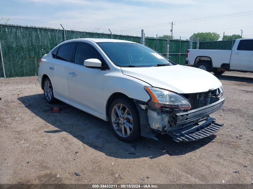 2013 Nissan Sentra Sr VIN: 3N1AB7AP5DL693257 Lot: 39433211