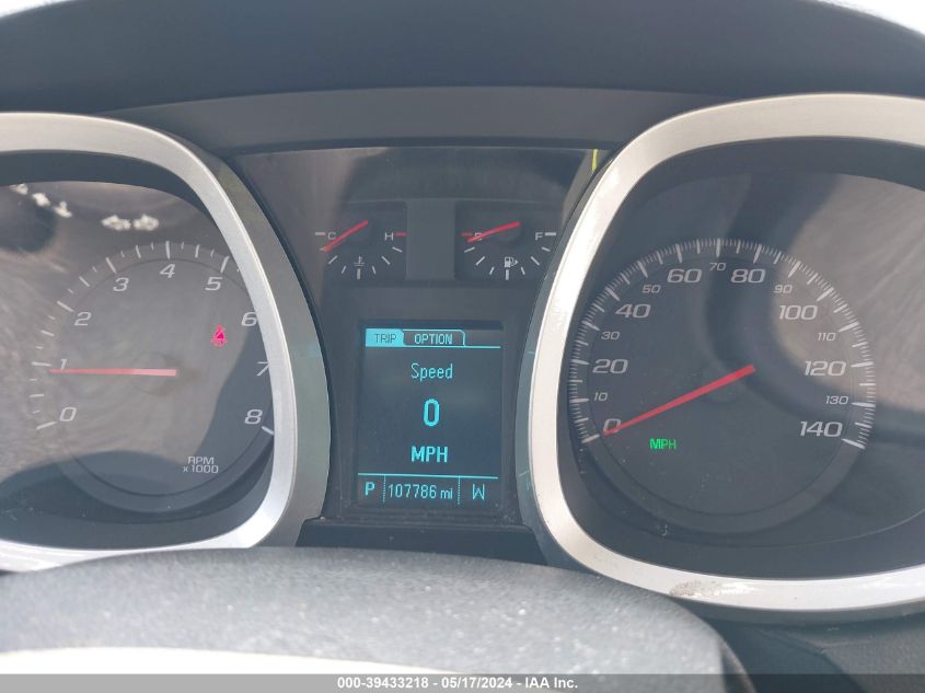 2014 Chevrolet Equinox 1Lt VIN: 2GNALBEKXE1150816 Lot: 39433218