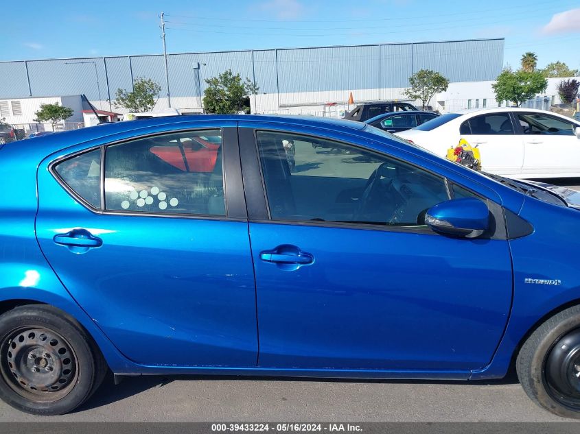 2013 Toyota Prius C Three VIN: JTDKDTB31D1058690 Lot: 39433224