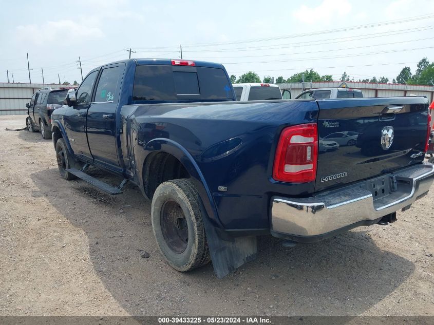 2022 Ram 3500 Laramie 4X4 8' Box VIN: 3C63RRJL6NG363624 Lot: 39433225