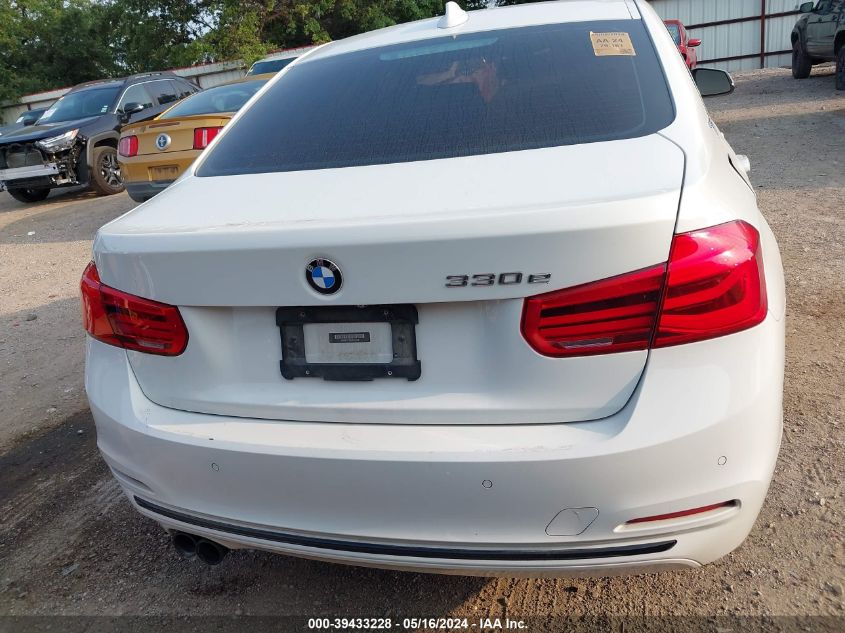2018 BMW 330E IPERFORMANCE - WBA8E1C59JA167659