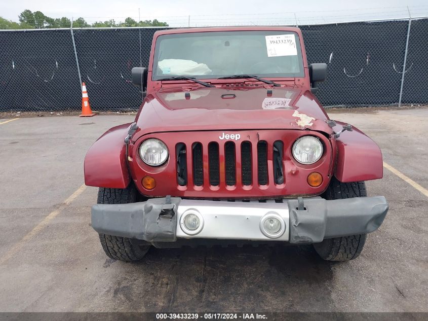 2008 Jeep Wrangler Sahara VIN: 1J4FA54108L567272 Lot: 39433239