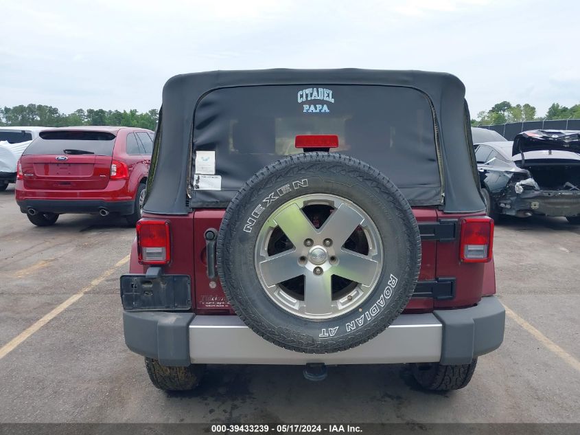 2008 Jeep Wrangler Sahara VIN: 1J4FA54108L567272 Lot: 39433239