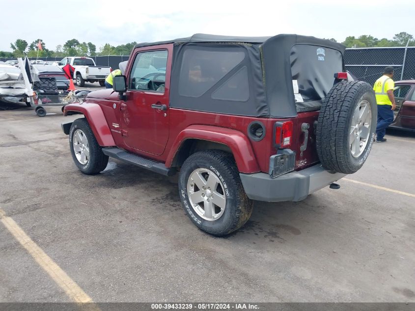 2008 Jeep Wrangler Sahara VIN: 1J4FA54108L567272 Lot: 39433239