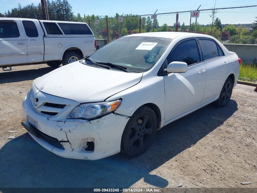 2011 Toyota Corolla Le VIN: JTDBU4EE6B9150198 Lot: 39433245