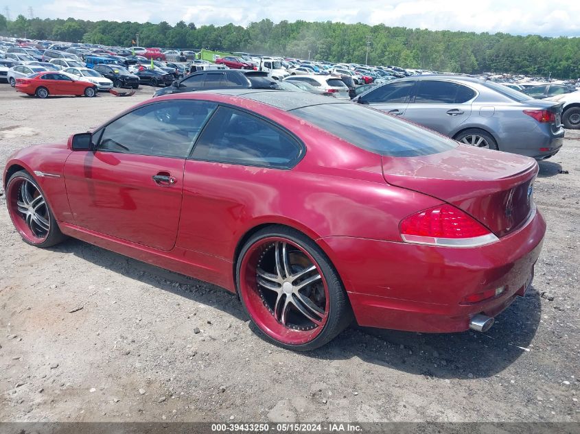 WBAEH73484B215624 | 2004 BMW 645CI