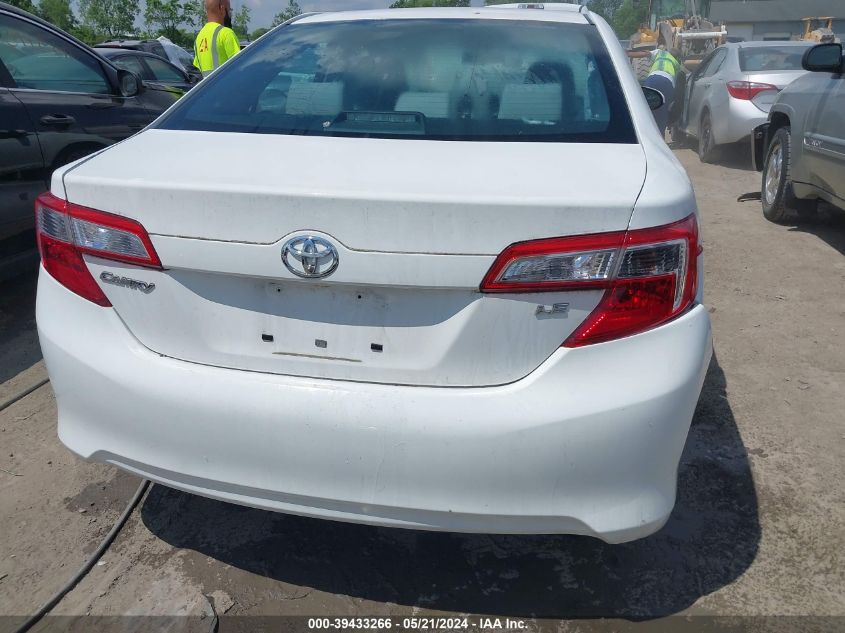 2014 Toyota Camry Le VIN: 4T4BF1FKXER344605 Lot: 39433266