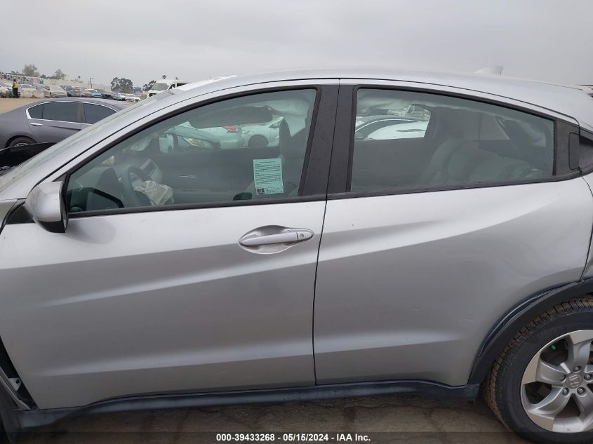 2019 Honda Hr-V Lx VIN: 3CZRU5H37KG703854 Lot: 39433268