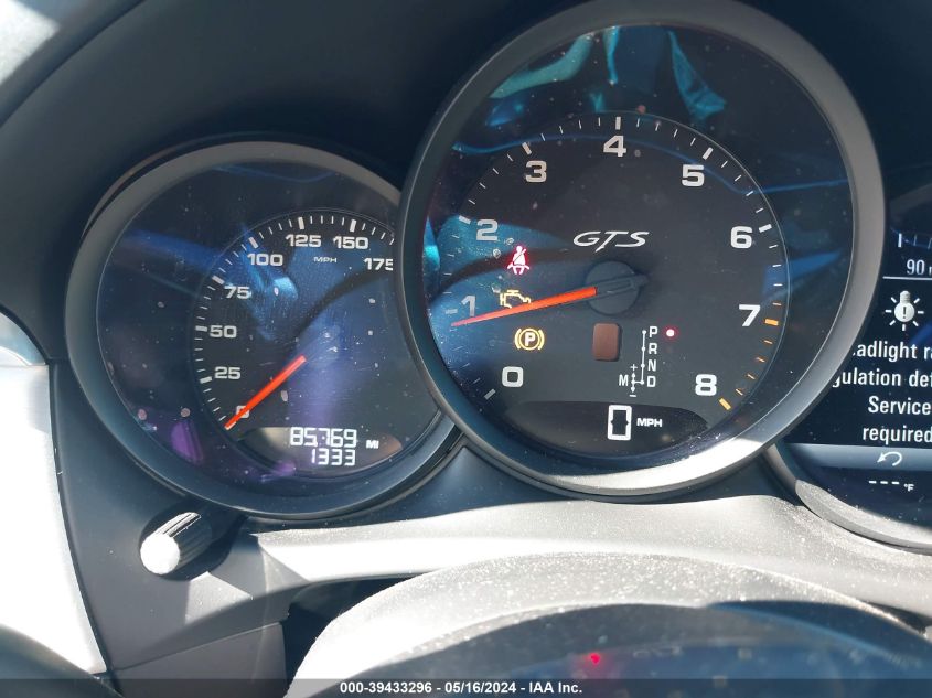 2018 Porsche Macan Gts VIN: WP1AG2A56JLB61439 Lot: 39433296