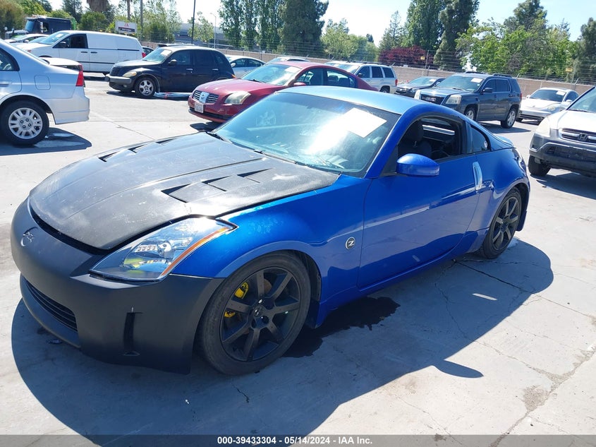 2004 Nissan 350Z Enthusiast VIN: JN1AZ34D54M102226 Lot: 39433304