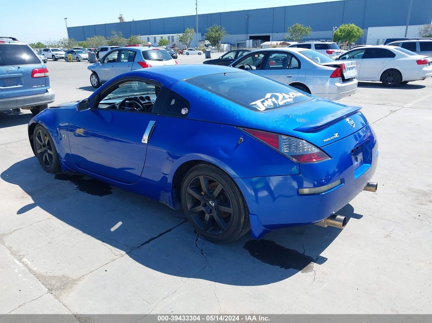 2004 Nissan 350Z Enthusiast VIN: JN1AZ34D54M102226 Lot: 39433304