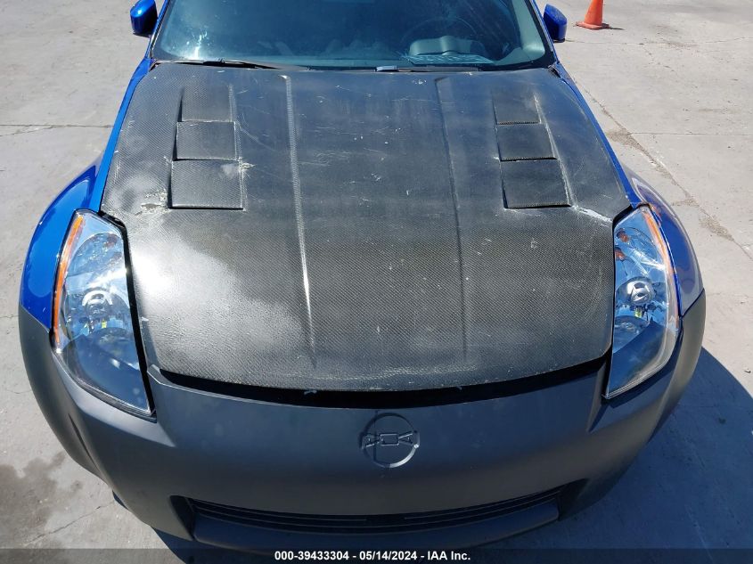 2004 Nissan 350Z Enthusiast VIN: JN1AZ34D54M102226 Lot: 39433304