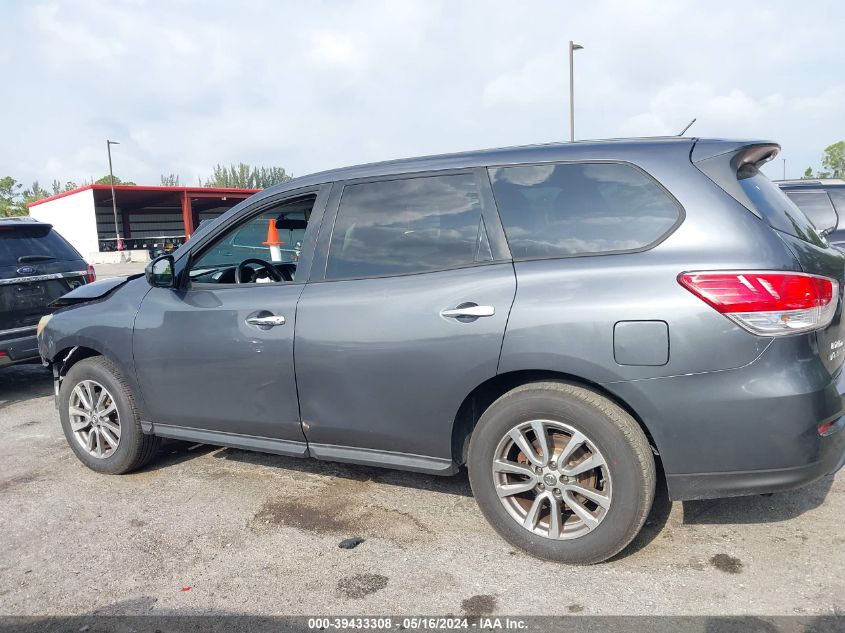 2013 Nissan Pathfinder S VIN: 5N1AR2MM0DC678881 Lot: 39433308