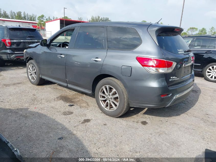 2013 Nissan Pathfinder S VIN: 5N1AR2MM0DC678881 Lot: 39433308