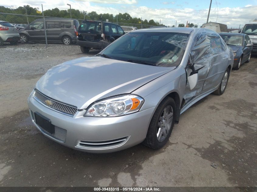 2013 Chevrolet Impala Lt VIN: 2G1WG5E38D1247873 Lot: 39433315