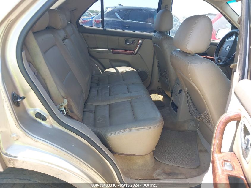 2005 Kia Sorento Ex/Lx VIN: KNDJD733955380019 Lot: 39433330