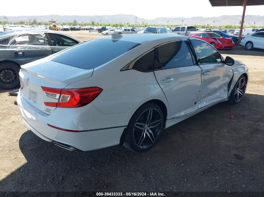 2021 Honda Accord Touring VIN: 1HGCV2F9XMA011590 Lot: 39433333