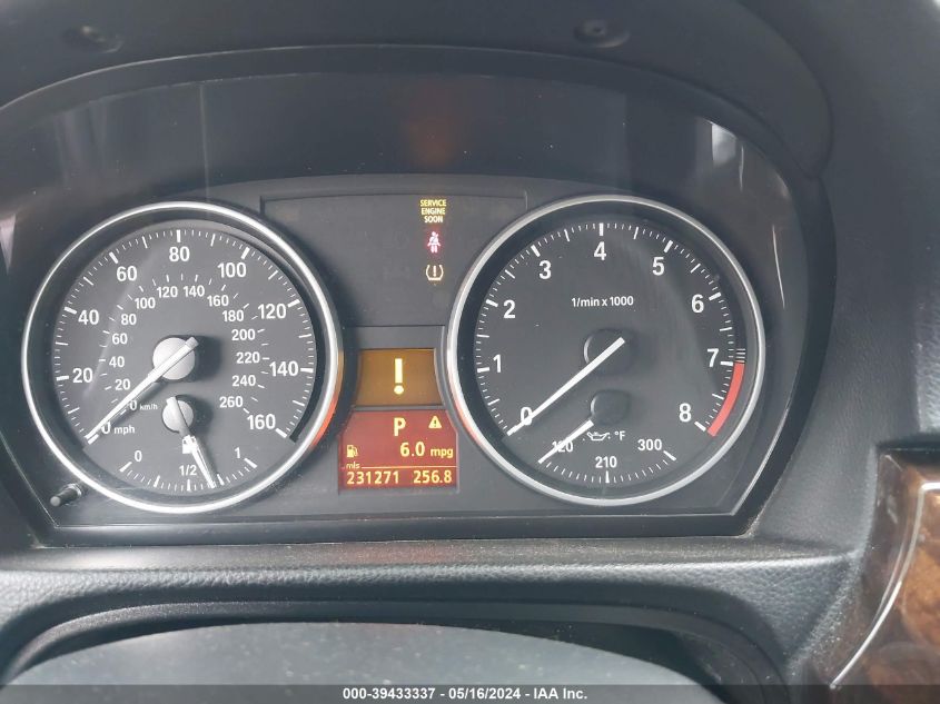 2007 BMW 328Xi VIN: WBAWV53527P076897 Lot: 39433337