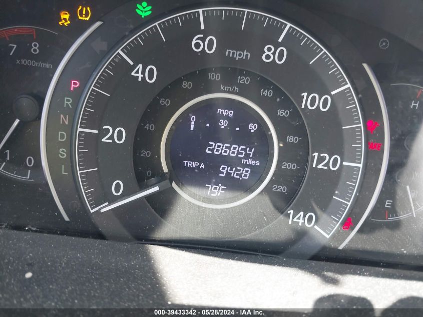 2015 Honda Cr-V Ex-L VIN: 5J6RM4H77FL092679 Lot: 39433342