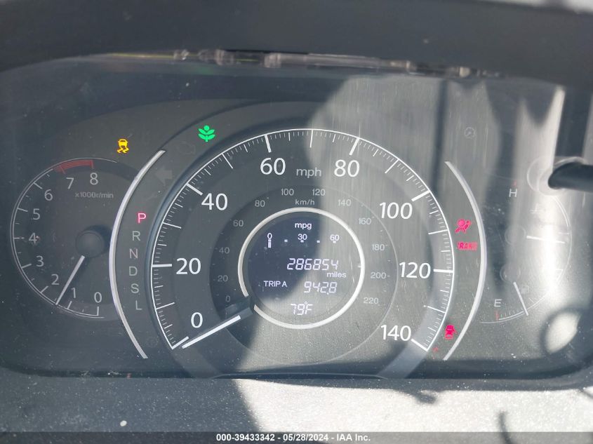 2015 Honda Cr-V Ex-L VIN: 5J6RM4H77FL092679 Lot: 39433342