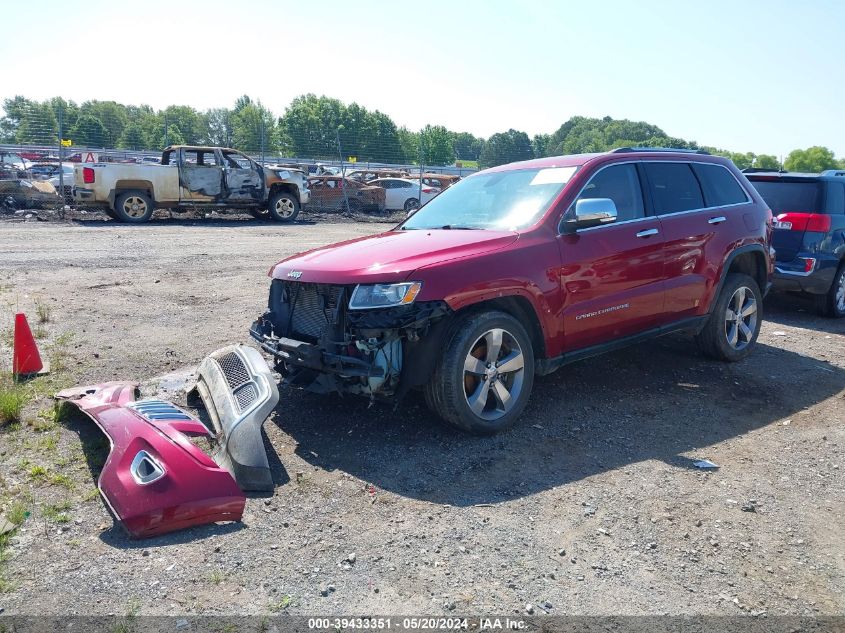 2014 Jeep Grand Cherokee Limited VIN: 1C4RJFBG2EC133429 Lot: 39433351