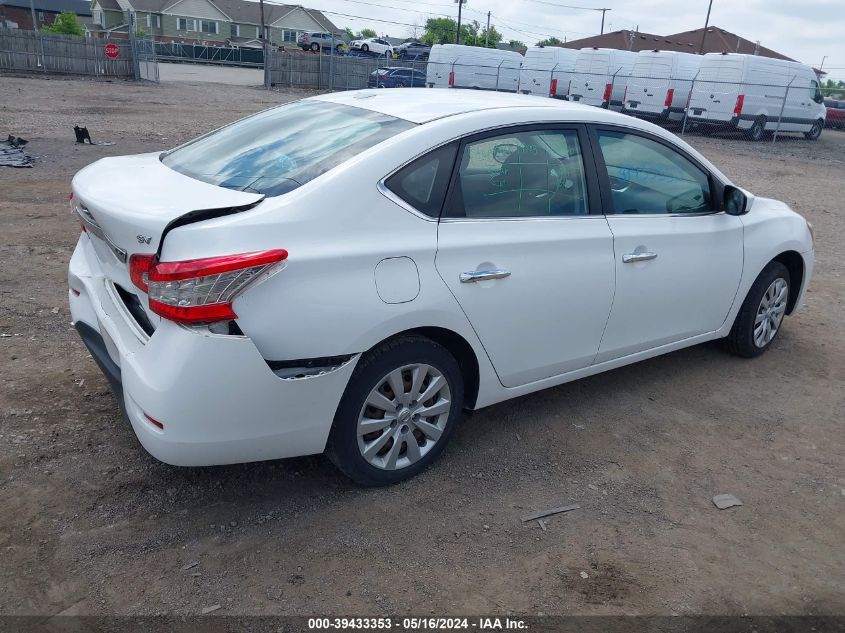 2015 Nissan Sentra Sv VIN: 3N1AB7AP8FL682143 Lot: 39433353