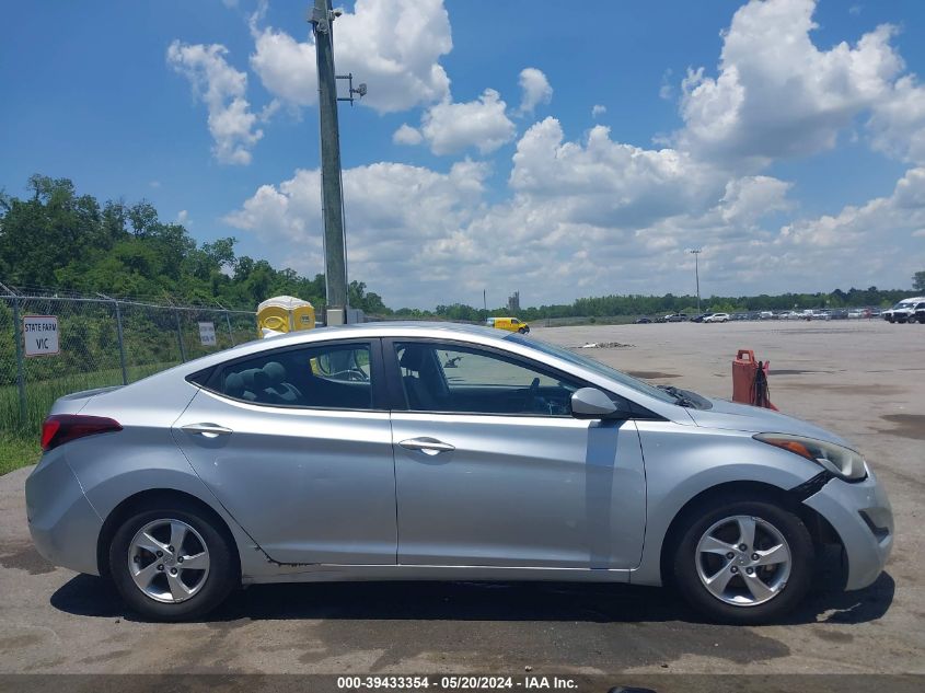 2014 Hyundai Elantra Se VIN: 5NPDH4AEXEH513231 Lot: 39433354