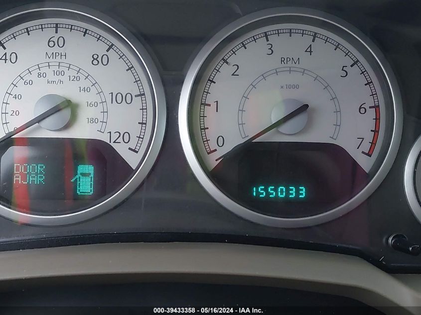 2010 Chrysler Town & Country Limited VIN: 2A4RR6DX4AR142490 Lot: 39433358