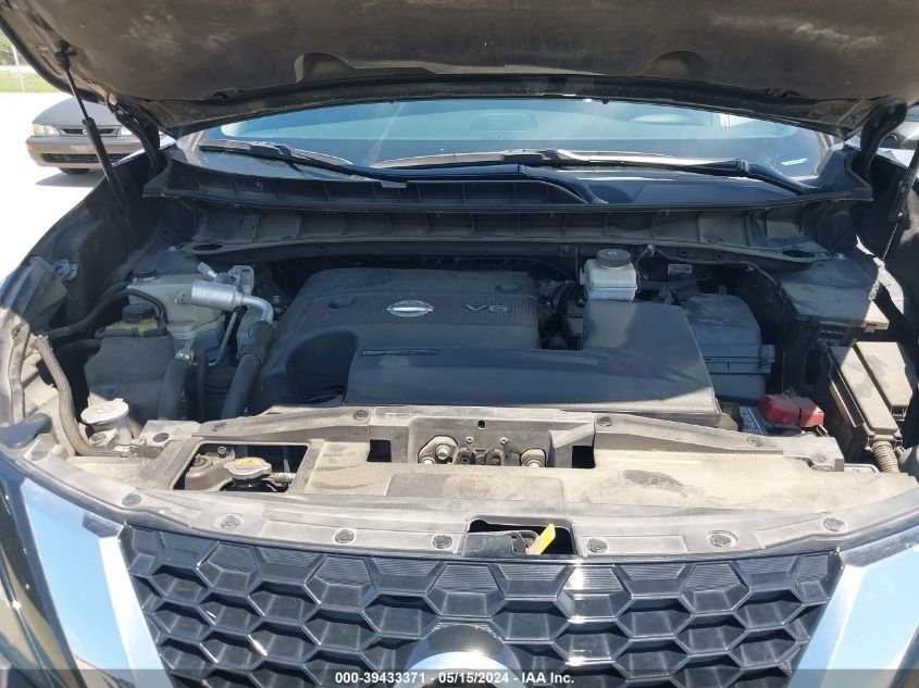 2021 Nissan Murano Sv Fwd VIN: 5N1AZ2BJ7MC104836 Lot: 39433371