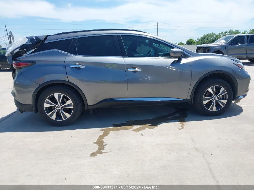2021 Nissan Murano Sv Fwd VIN: 5N1AZ2BJ7MC104836 Lot: 39433371