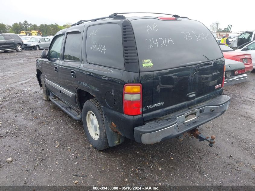 2003 GMC Yukon Slt VIN: 1GKEK13T13J237062 Lot: 39433388