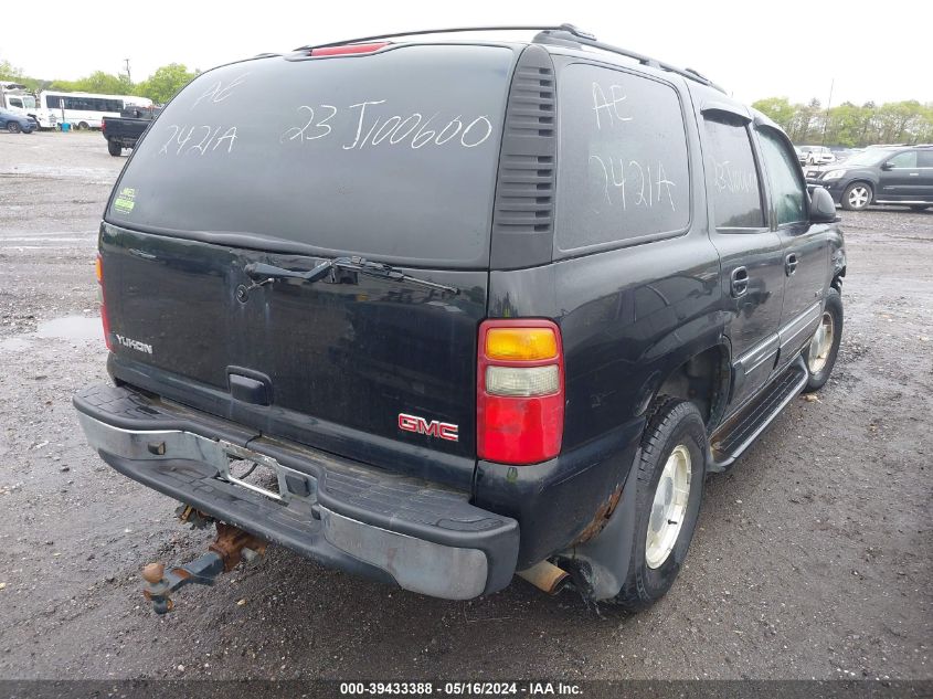 2003 GMC Yukon Slt VIN: 1GKEK13T13J237062 Lot: 39433388