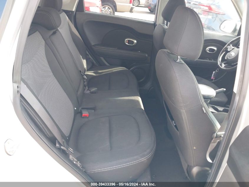 2018 Kia Soul + VIN: KNDJP3A54J7596220 Lot: 39433396