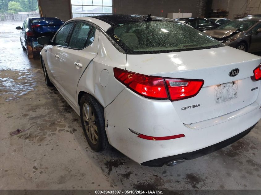 2015 Kia Optima Ex VIN: 5XXGN4A79FG365996 Lot: 39433397