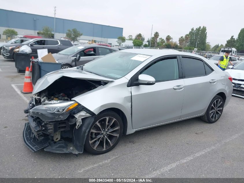 2019 Toyota Corolla Se VIN: 5YFBURHE2KP875400 Lot: 39433400