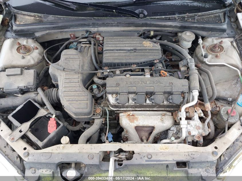 2004 Honda Civic Vp VIN: 1HGES16304L023064 Lot: 39433404