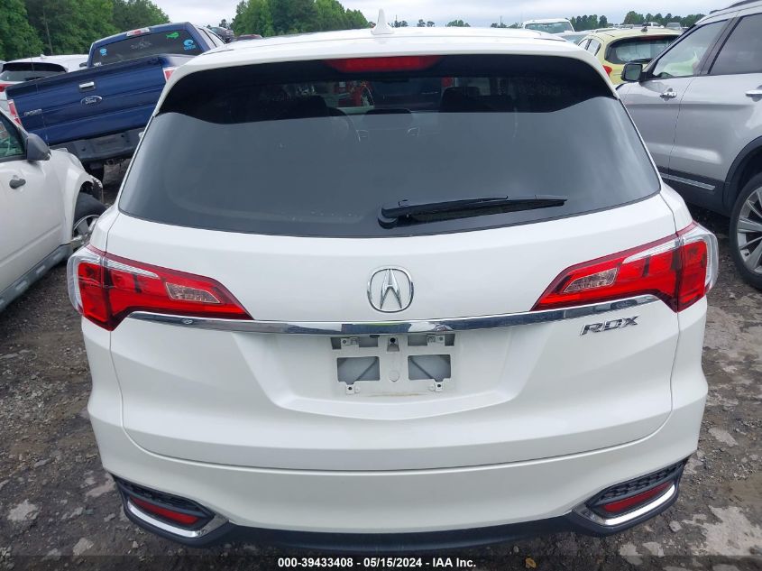 2016 Acura Rdx Technology Acurawatch Plus Packages/Technology Package VIN: 5J8TB3H57GL003691 Lot: 39433408